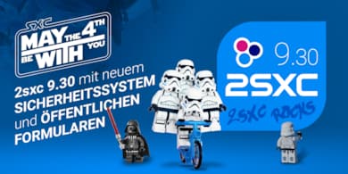 May the 4th be with you - neuer CMS Release am Star Wars Tag