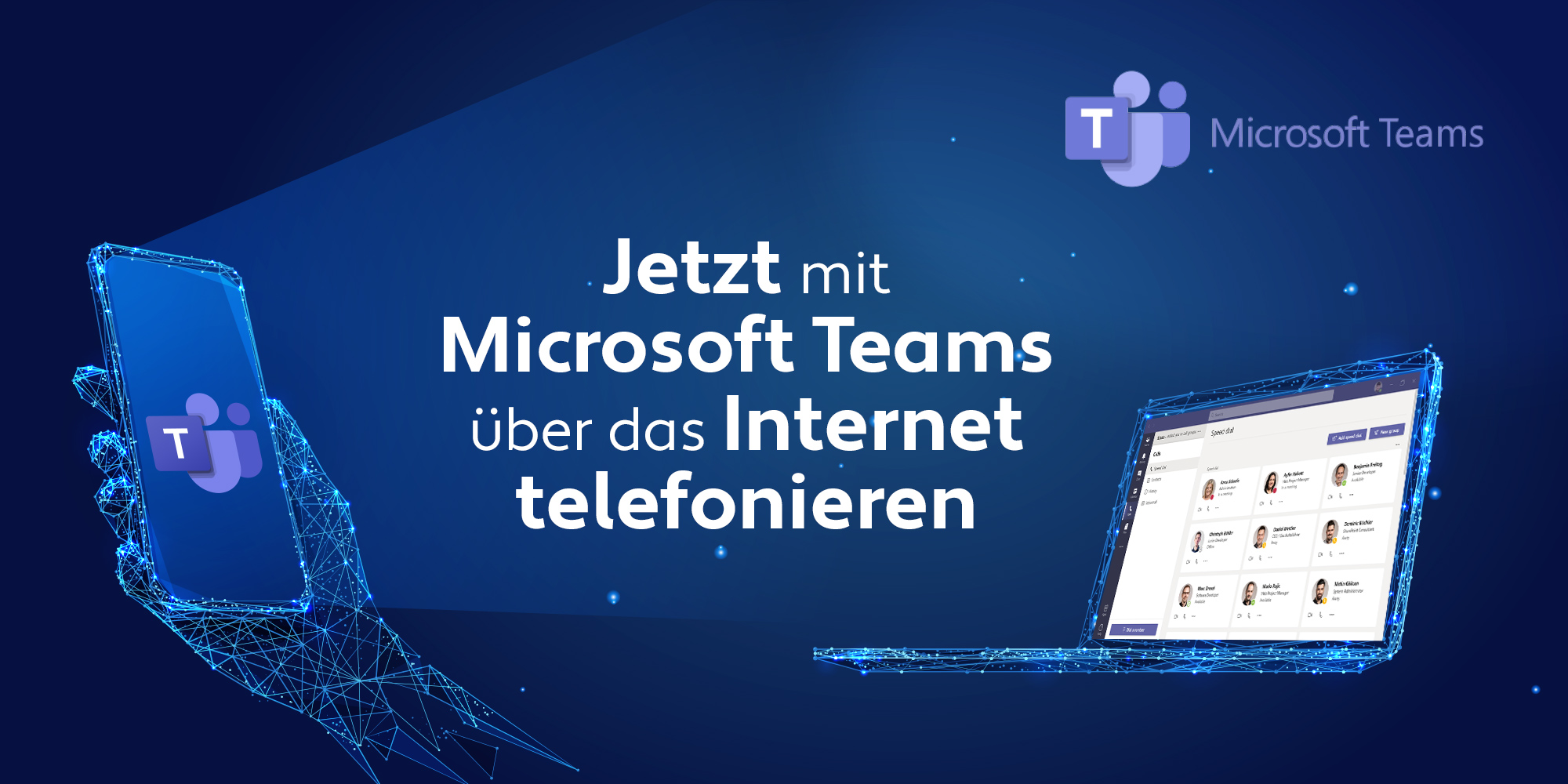 Telefonieren mit Microsoft Teams, Internettelefonie für KMU aus der Schweiz und Liechtenstein
