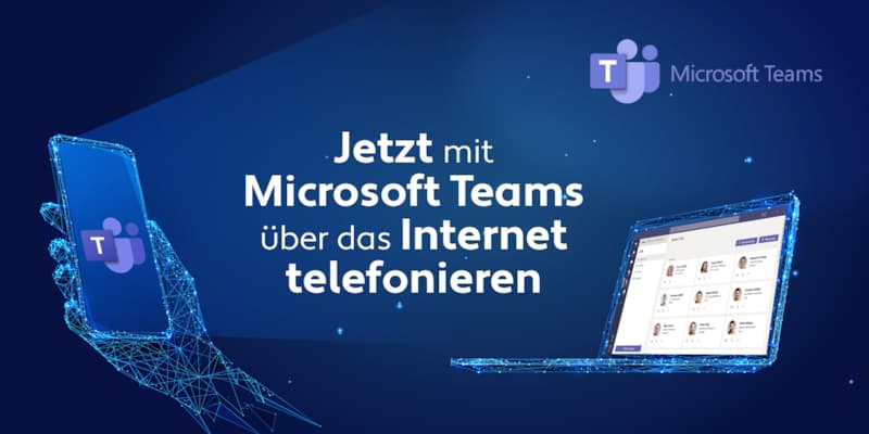 Telefonieren mit Microsoft Teams, Internettelefonie für KMU aus der Schweiz und Liechtenstein