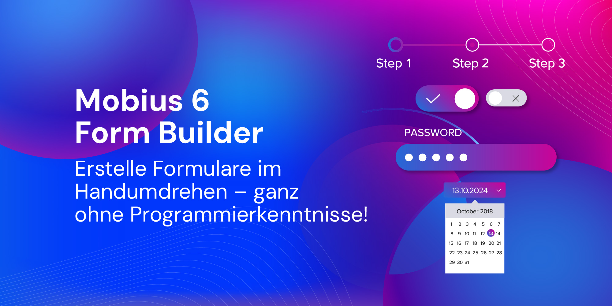 Mobius 6 Formular Baukasten: Webformulare selbst erstellen - ohne eine Zeile Code!