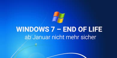 Kurz vor Ende - Windows 7 ist angreifbar