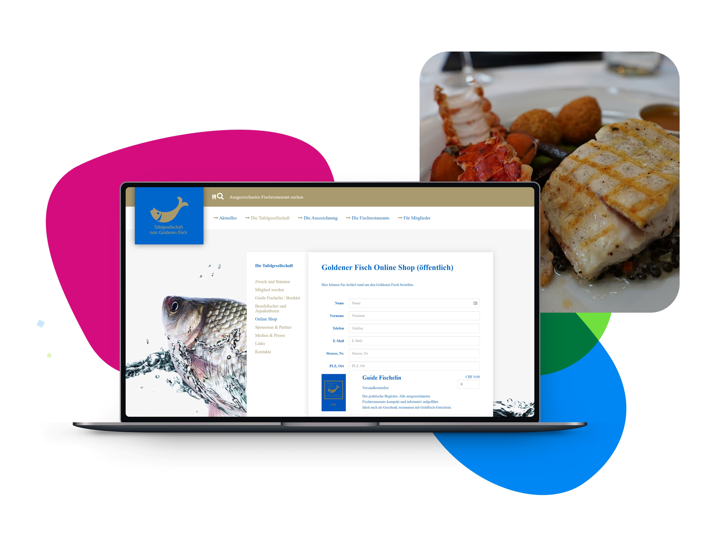 Mehr Bestellungen<br>dank Online-Formular