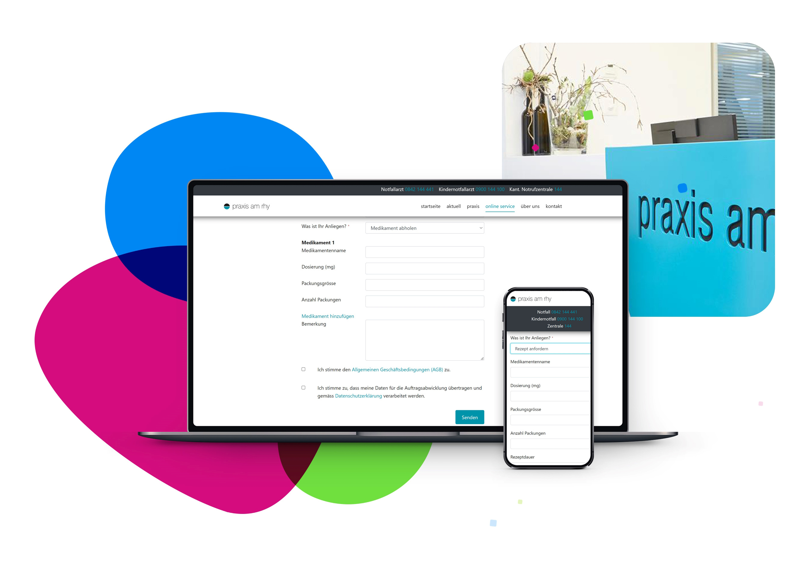 Mehr Aufträge dank<br>Online-Serviceformular