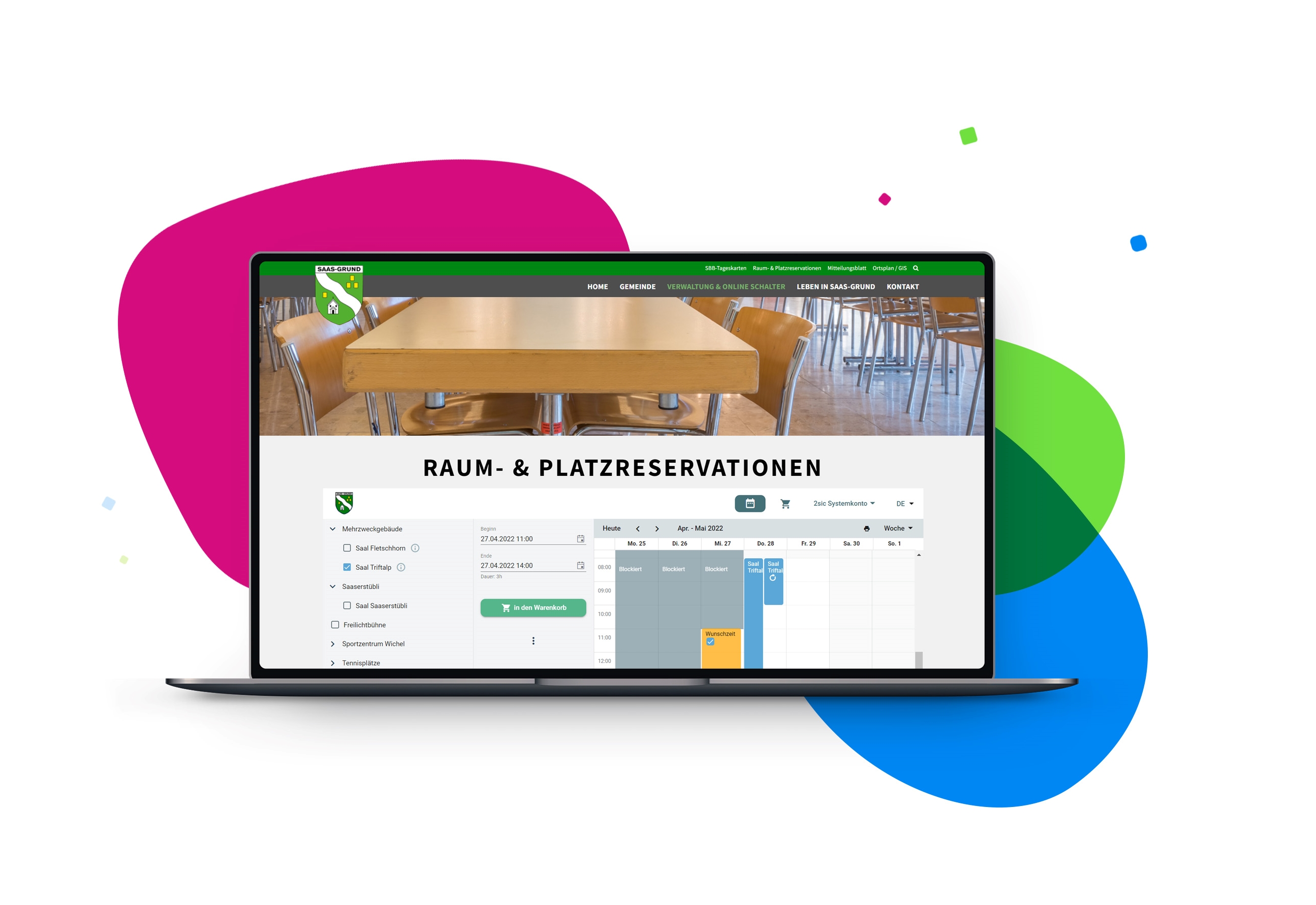 Mietangebot online zur Verfügung stellen