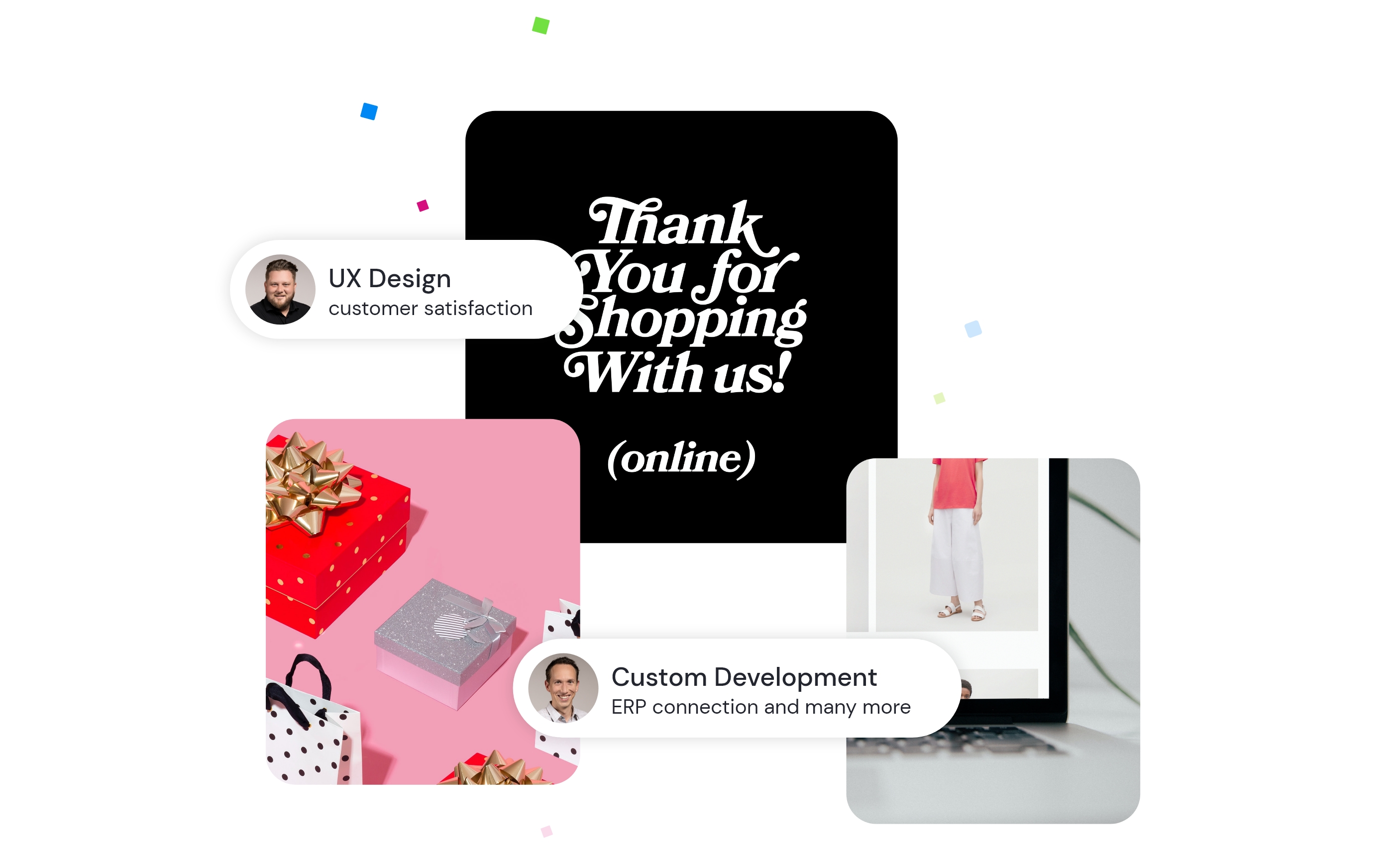 Damit dein Webshop<br>aus der Menge heraussticht