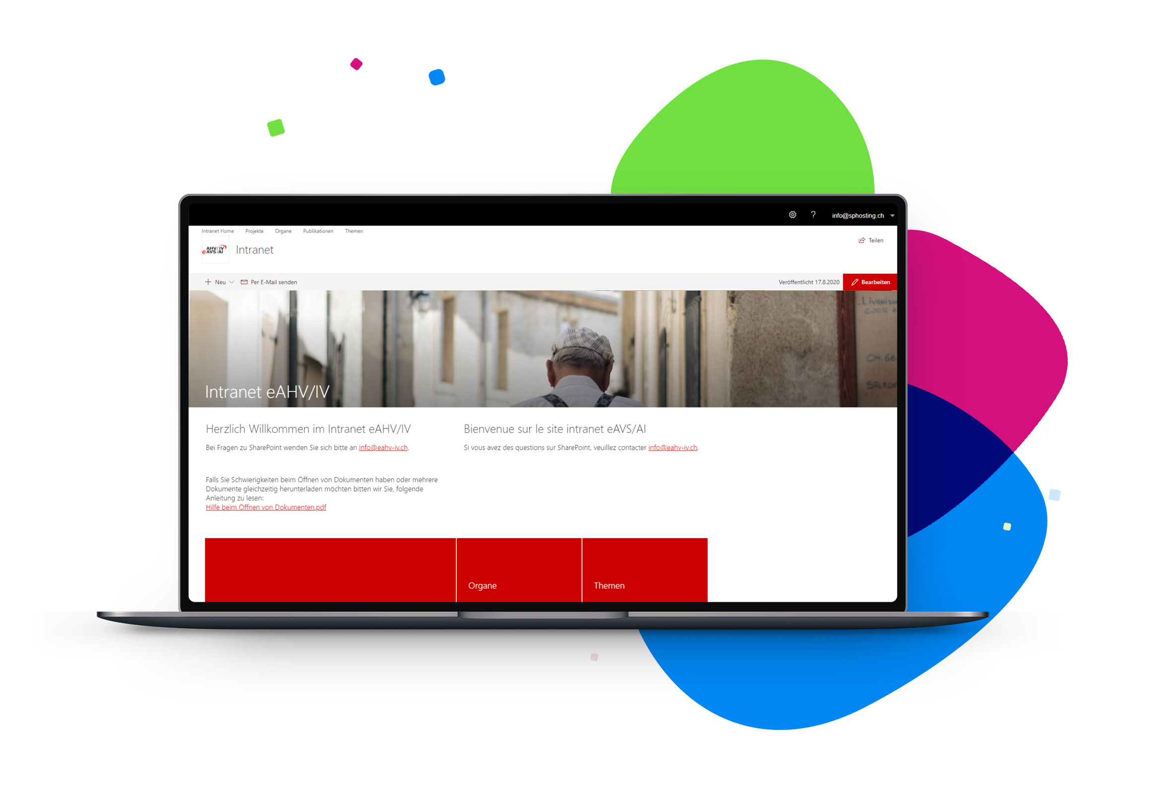Effizienter arbeiten im Team<br>mit SharePoint