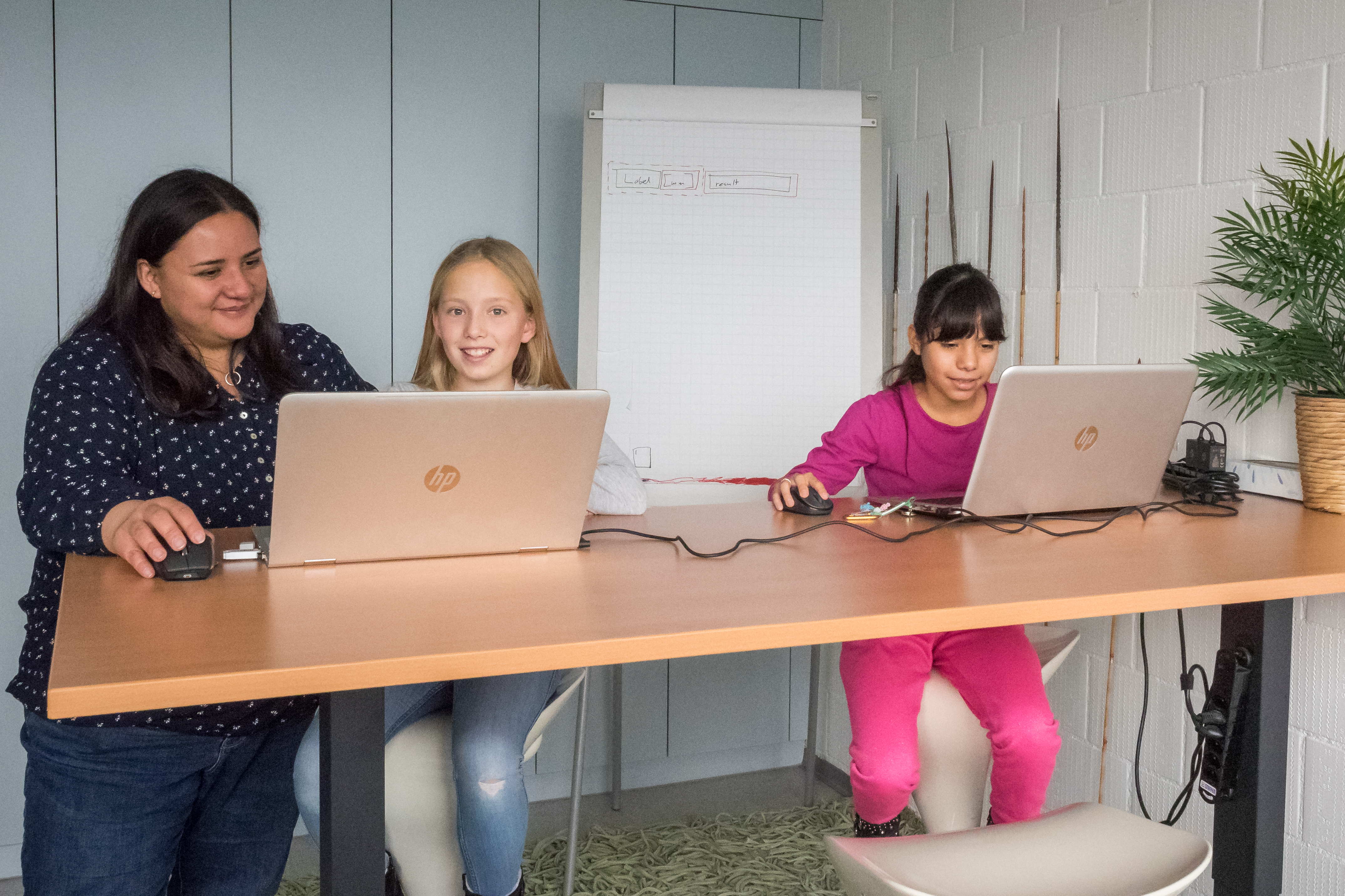 Mädchen-Informatik-los Zukunftstag 2018