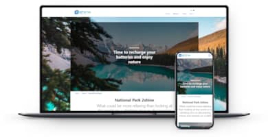 Webdesign Nationalpark Demo