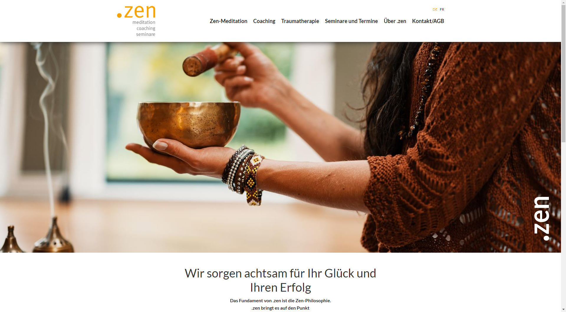 Neues Webdesign für Zen.li