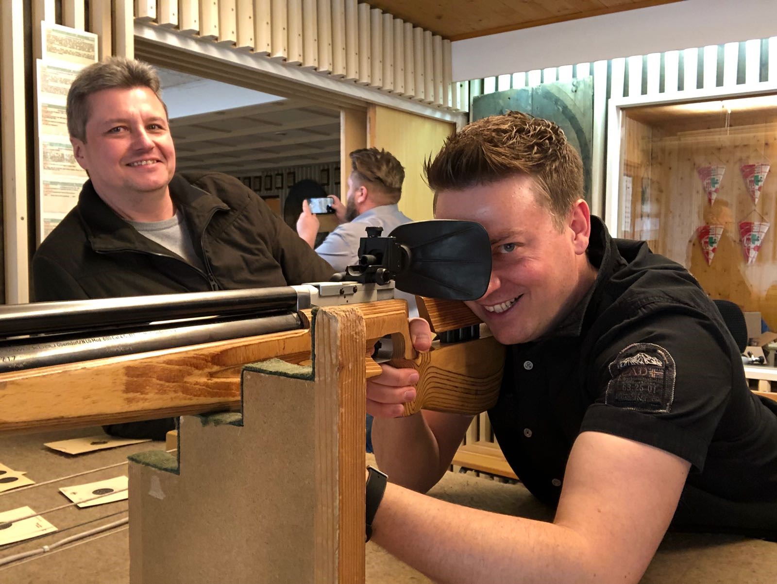 Neujahrsessen mit Schuss