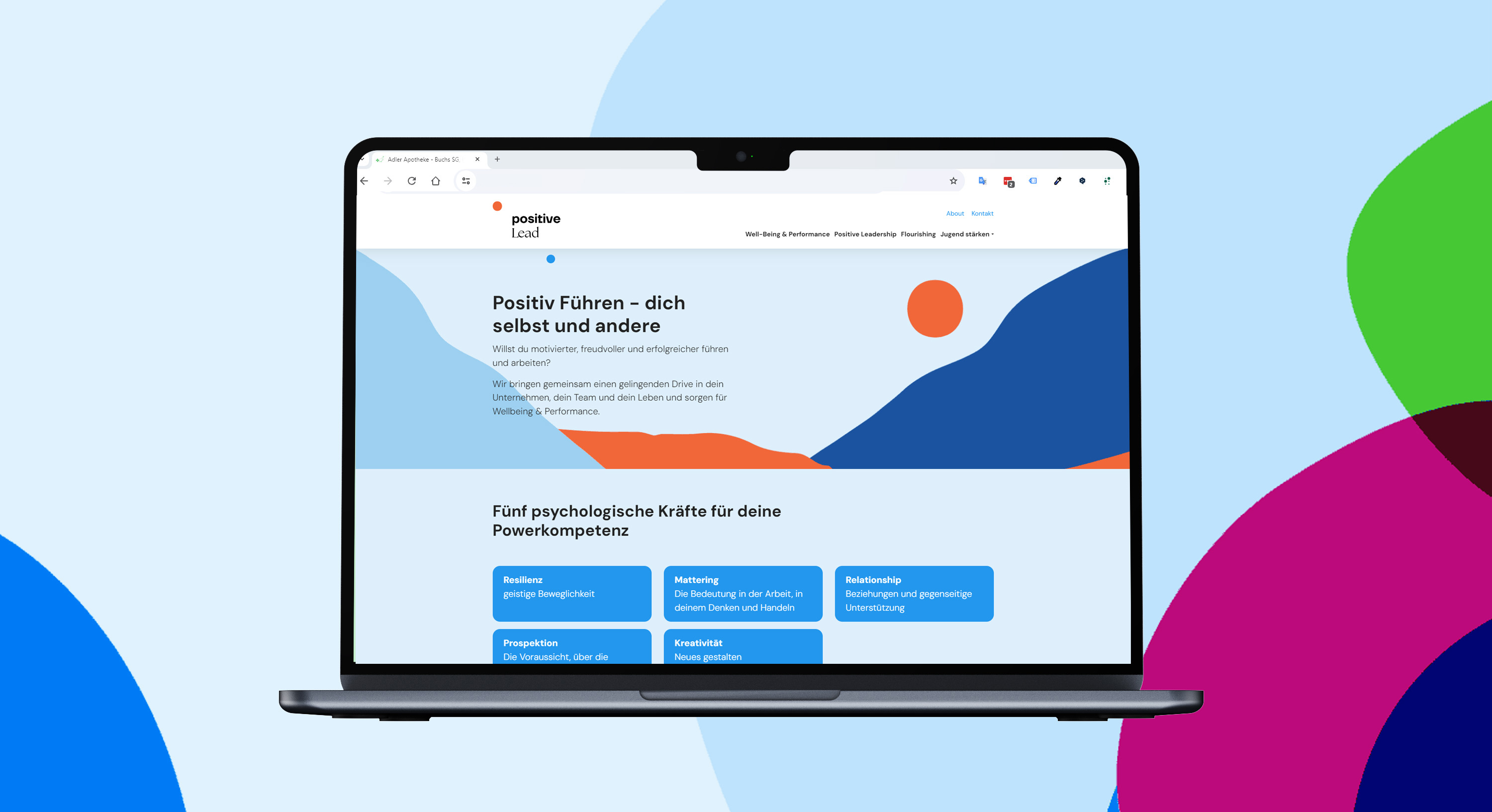 Neue Website für Positive Lead