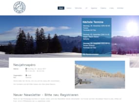 Skiclub Buchs mit neuer Website