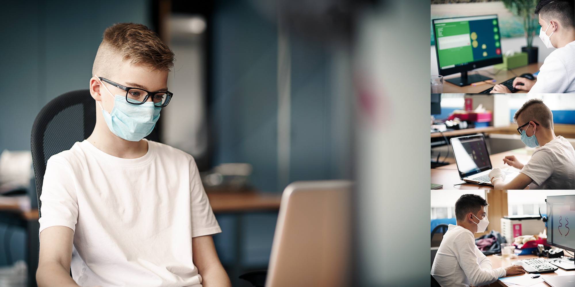 Volle Konzentration bei unseren Schnupperstiften