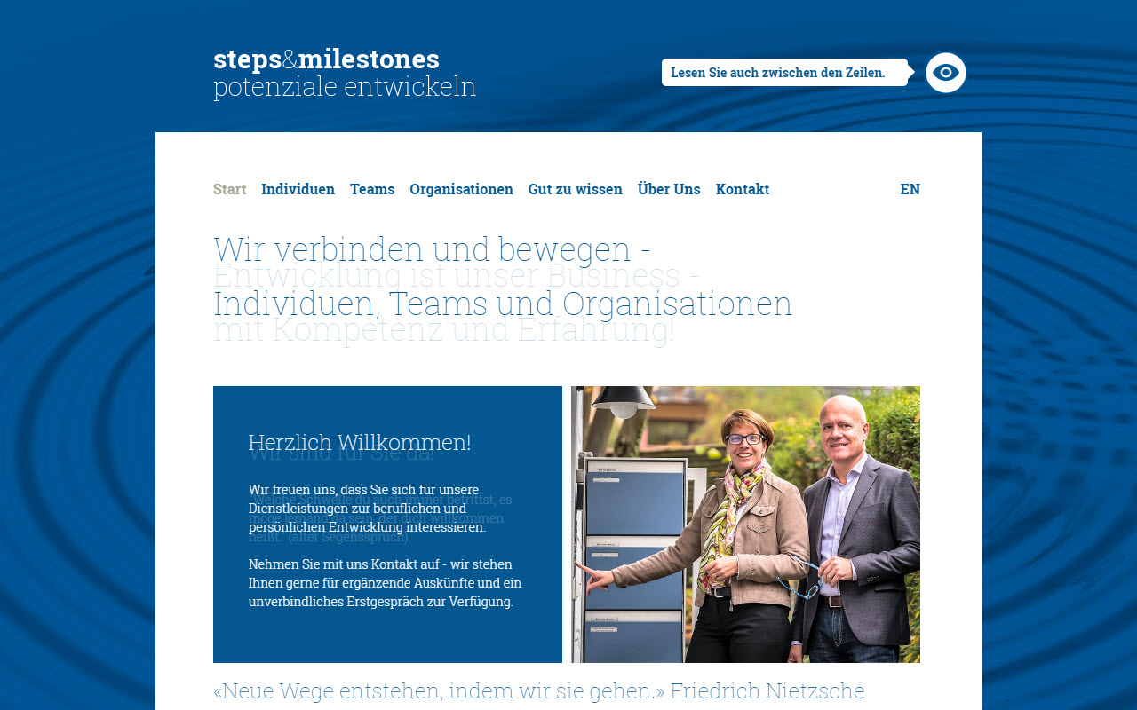 Zwischen den Zeilen lesen können