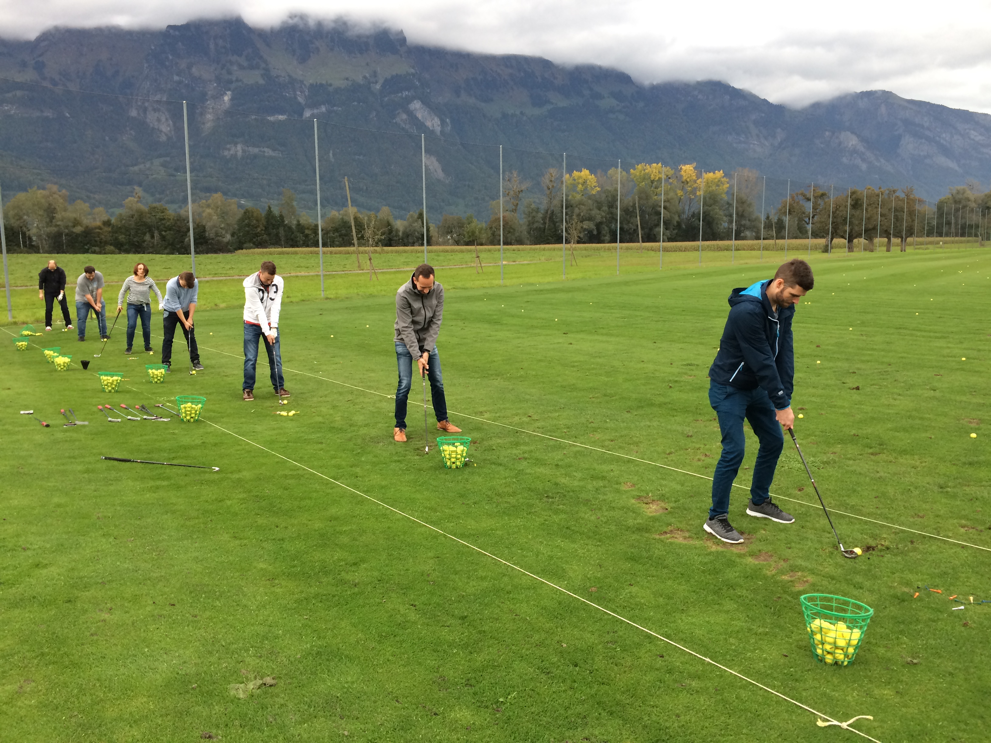 Zielorientiert: 2sic geht Golfen
