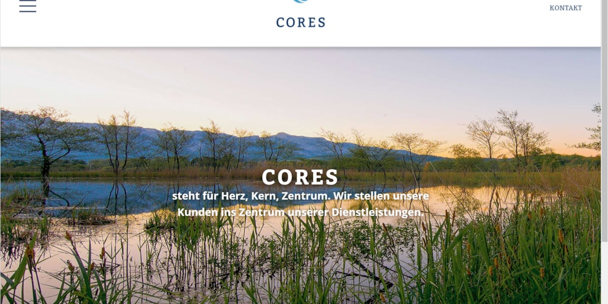 Neuer Webauftritt für Cores Anstalt