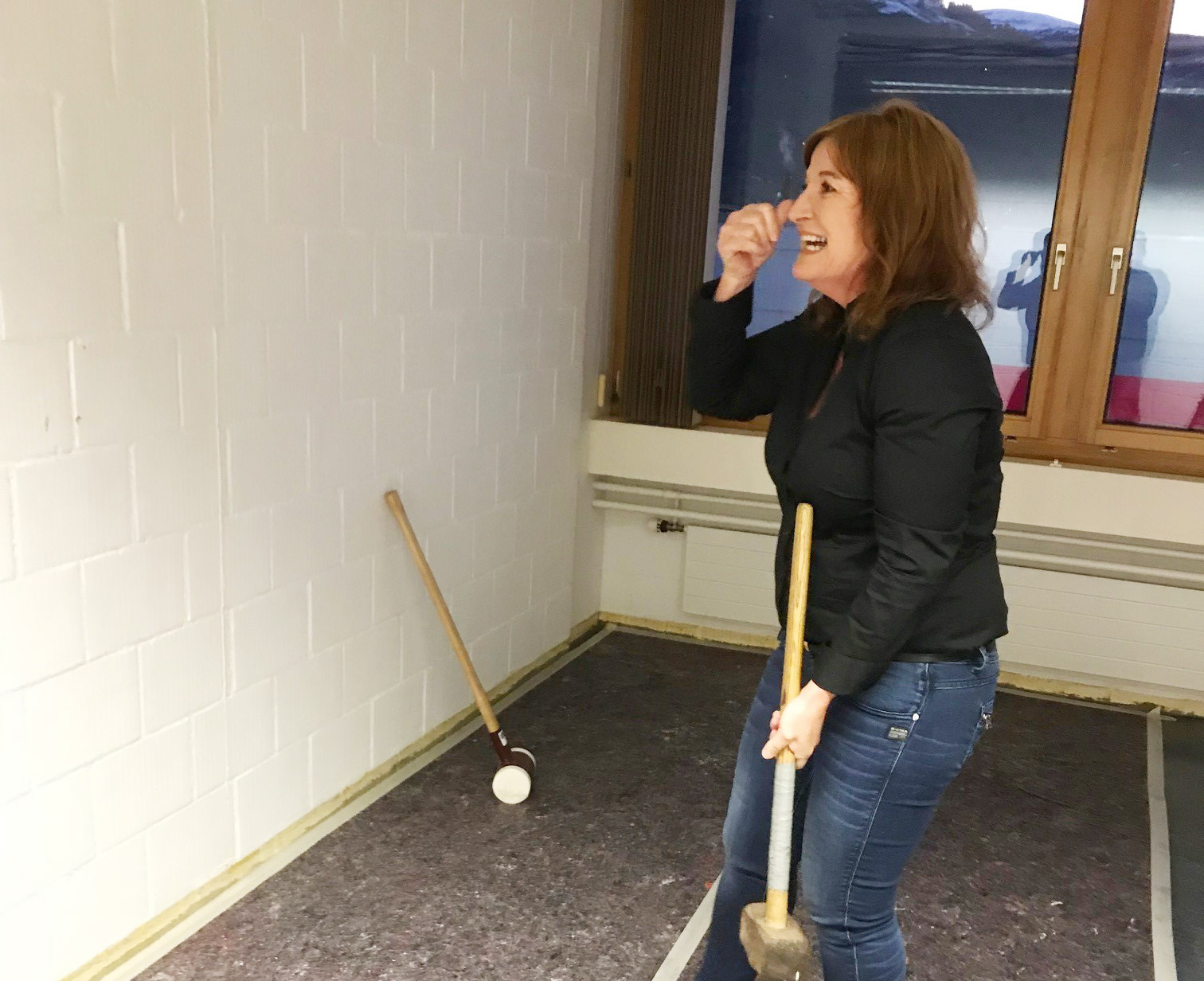 Wir stocken auf und brechen ab :-)