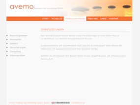 Avemo Website online