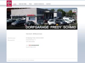 Neue Website der Dorfgarage Fredy Schmid