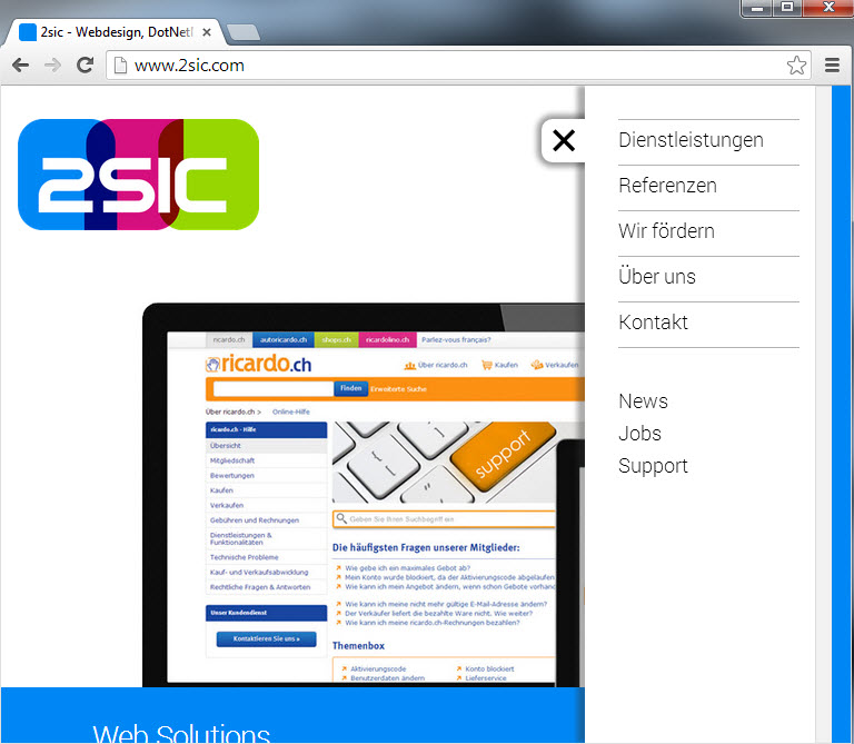 Jetzt auch Responsive
