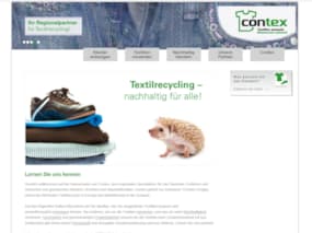 Contex Textilrecycling mit neuer Website