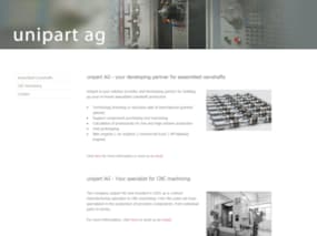 Website für Unipart
