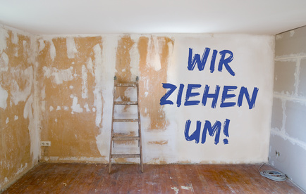 Wir ziehen um!