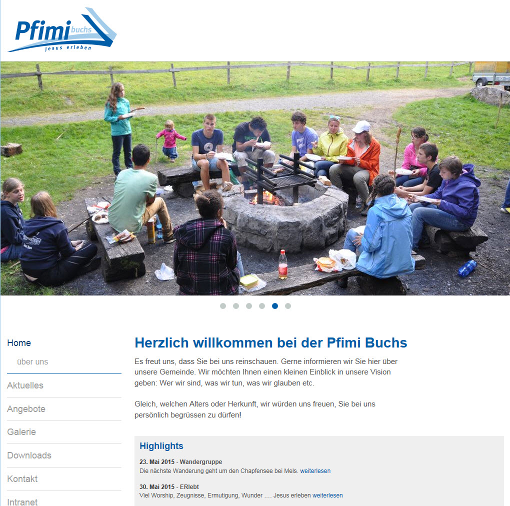 Pfimi Buchs neu online