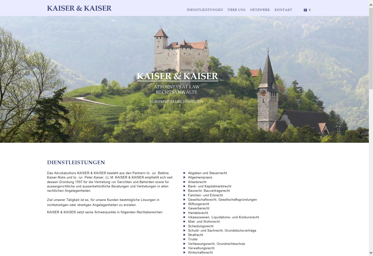 Neues Design und Upgrade für Kaiser Group