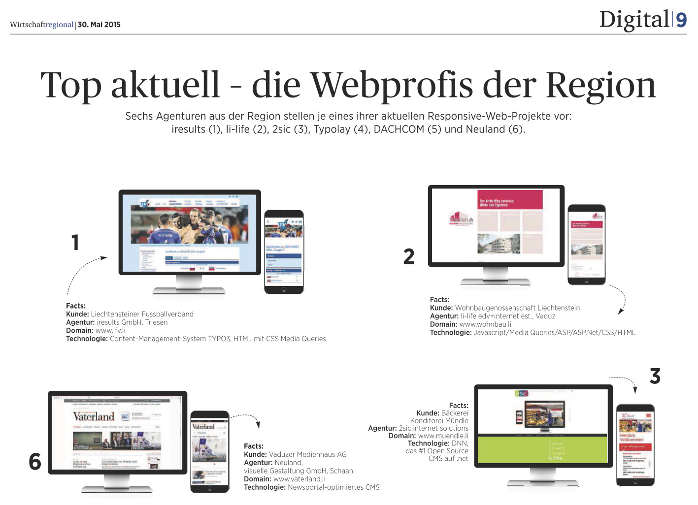 Webprofis der Region