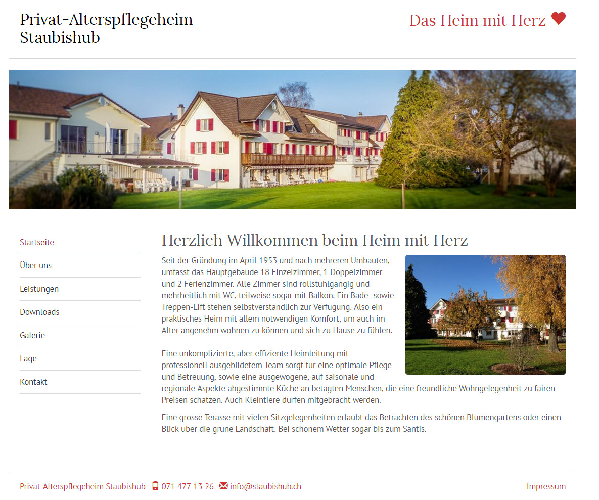 Alterspflegeheim Staubishub